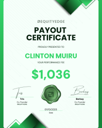 Funded trader certificate