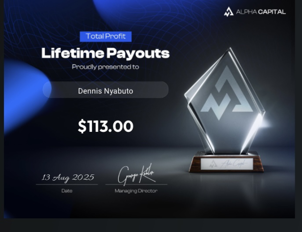 Funded trader certificate